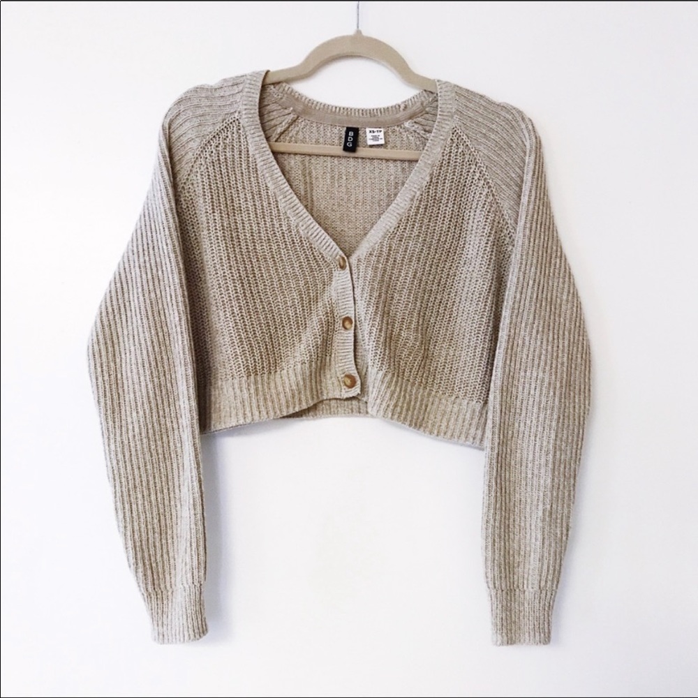 BDG Cropped Cardigan